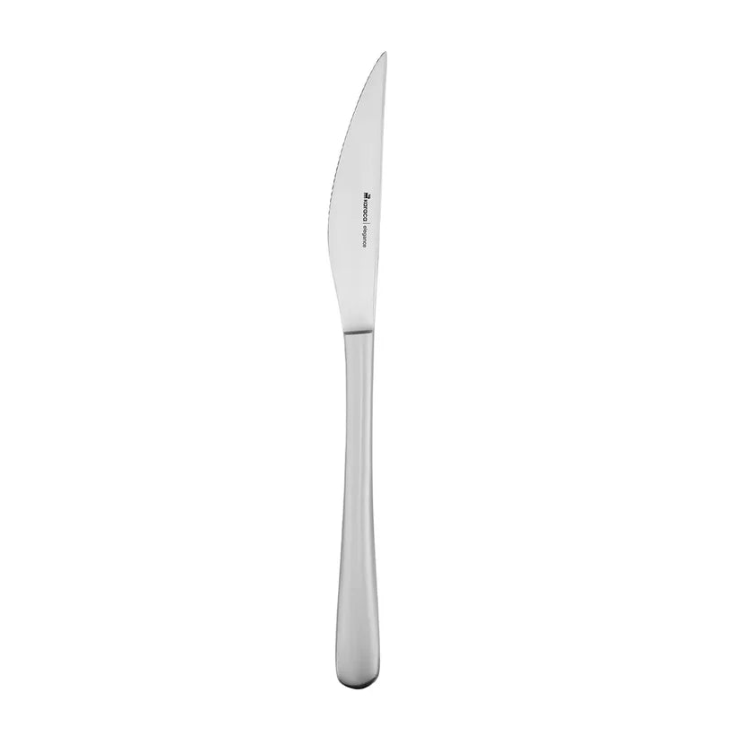 Pulse 12-Piece Stainless Steel Cutlery Steak Set for 6 People, Silver