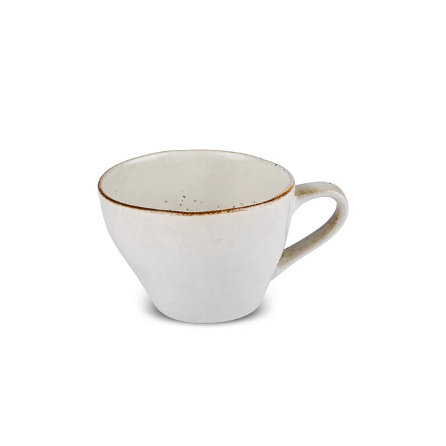 Lisa Reactive Beige Bone China Mug, 520ml