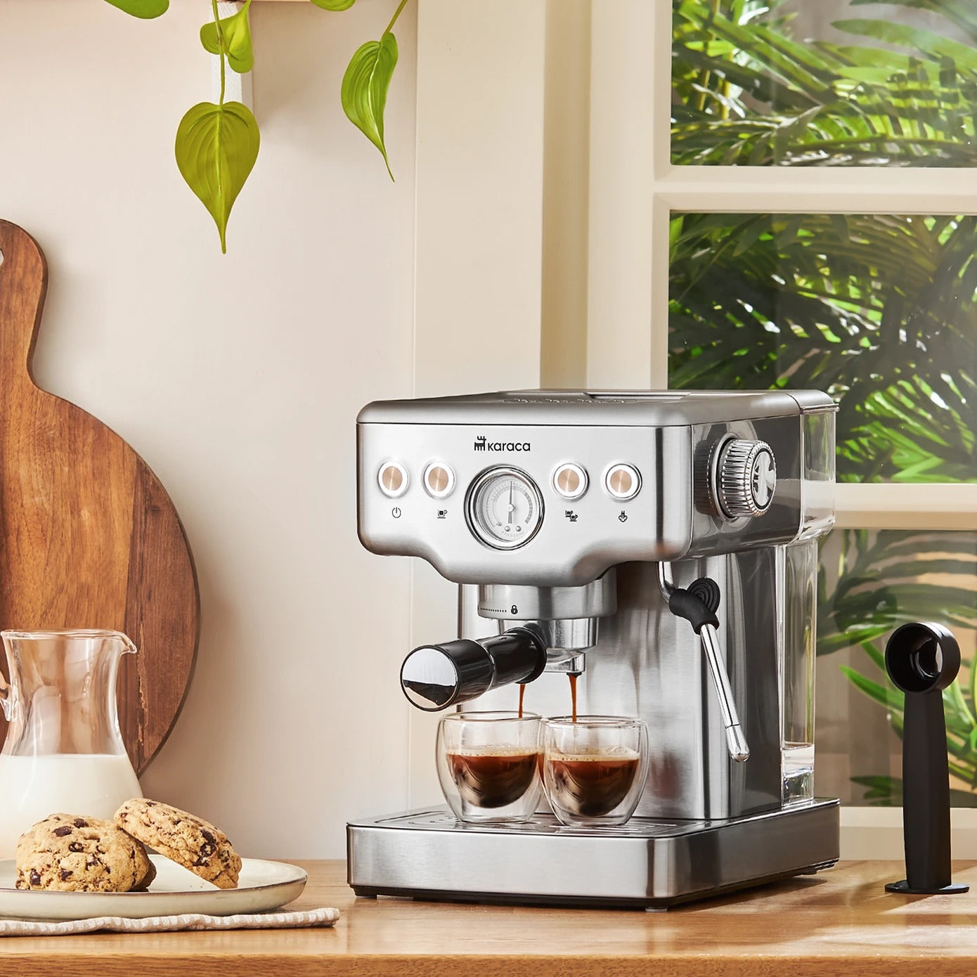 Coffee Art Espresso Coffee Machine 20 bar 1350W Inox – Homend