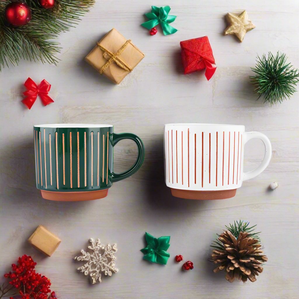 Lily 2-Piece Mug Set, 320 ml,Multi
