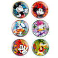 Set 6 Mixed Dessert Plates F&E D19