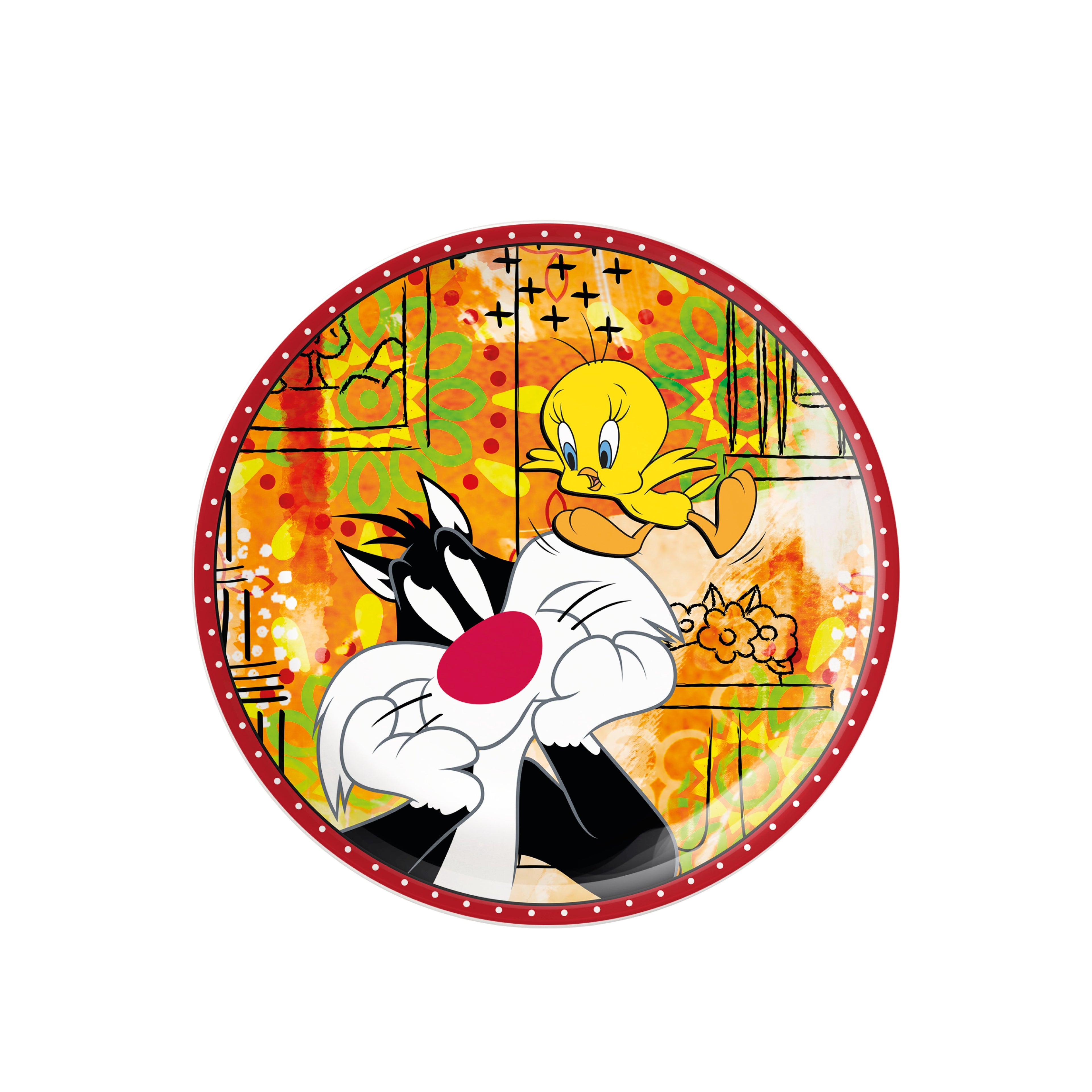 Dessert Plate Sylvester&tweety D.19