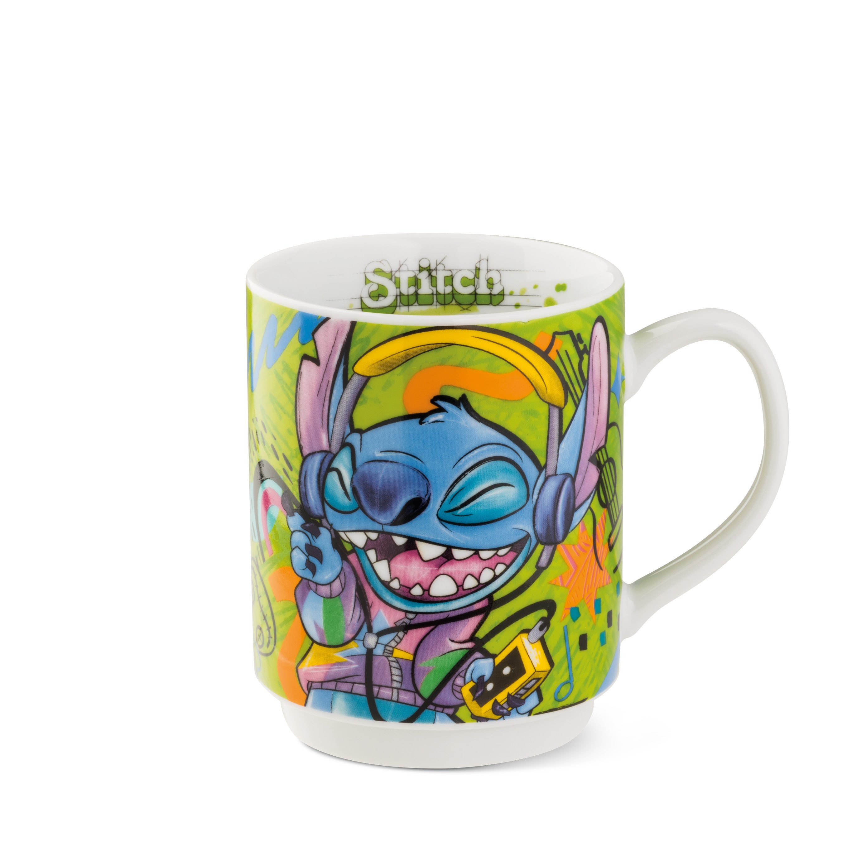 Stackable Mug Stitch ML.350 Green