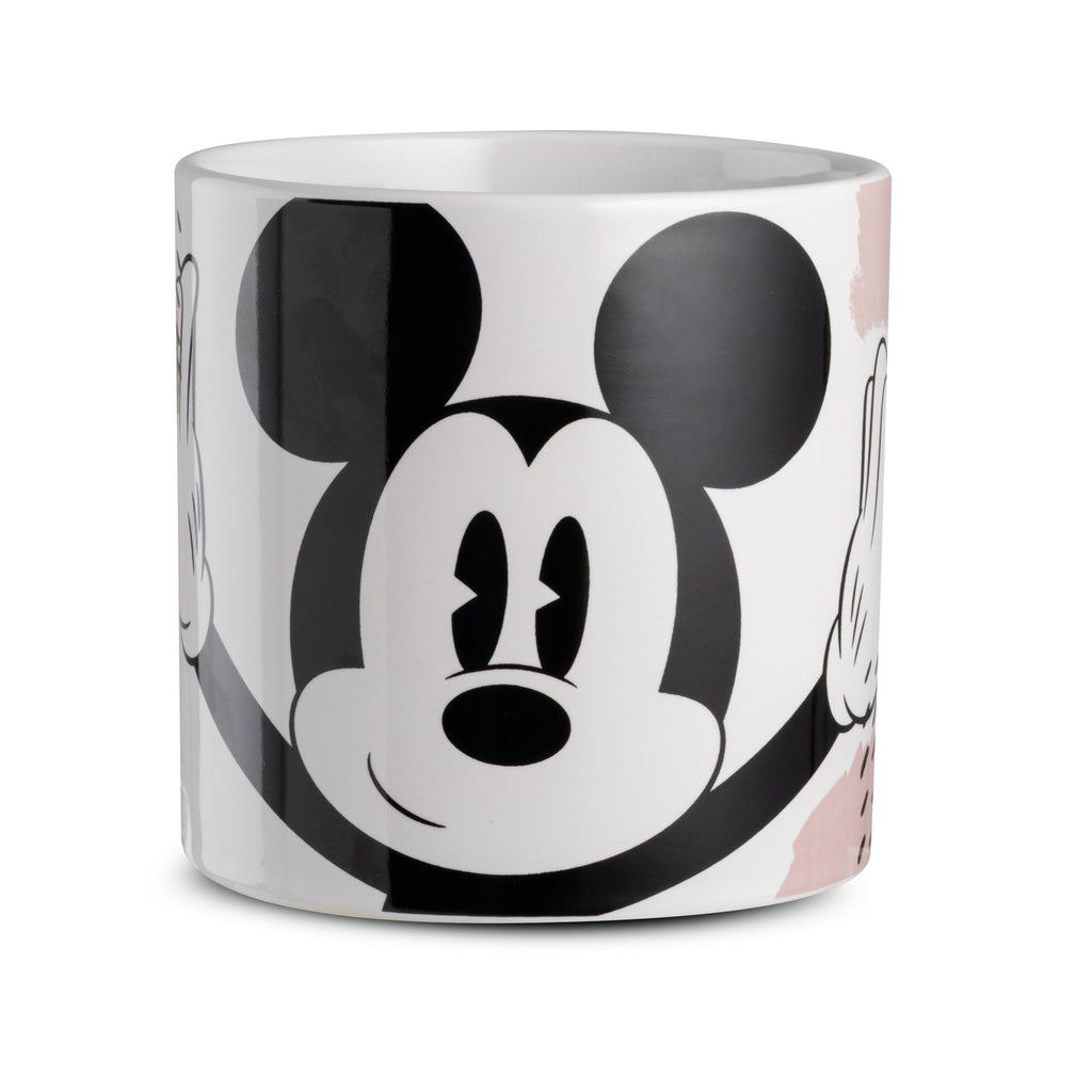 2 PC Cachepot Mickey Mouse Grey Enjoy CM12X12
