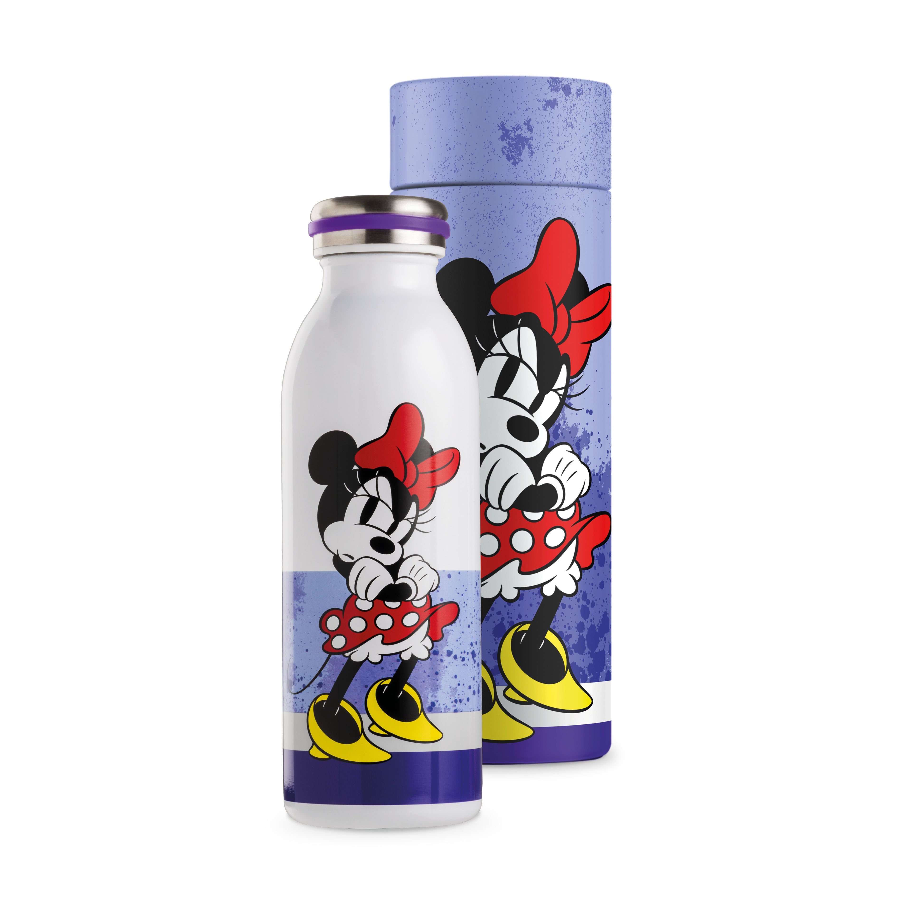 Water Bottle Minnie Mouse I Am ML.500 Purple