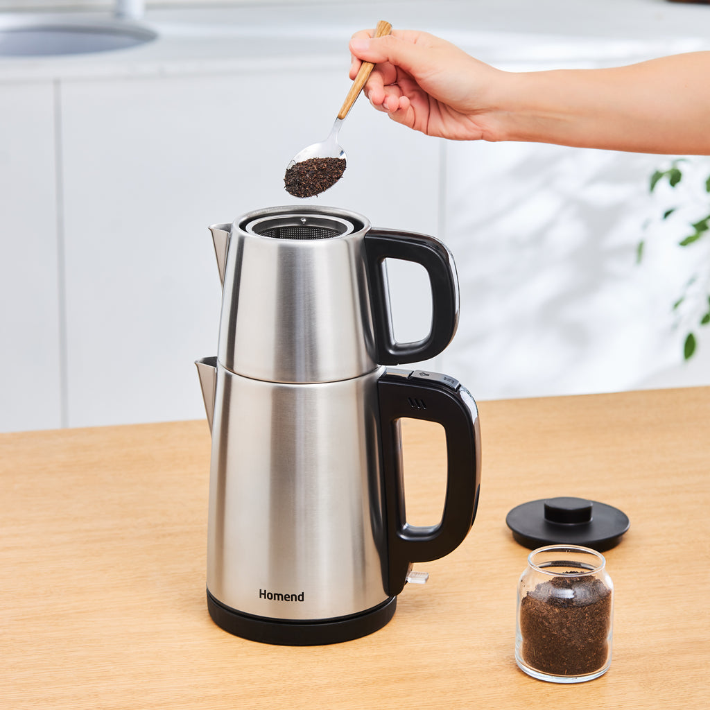 Homend RoyalTea 1728UK Kettle and Teapot Tea Maker