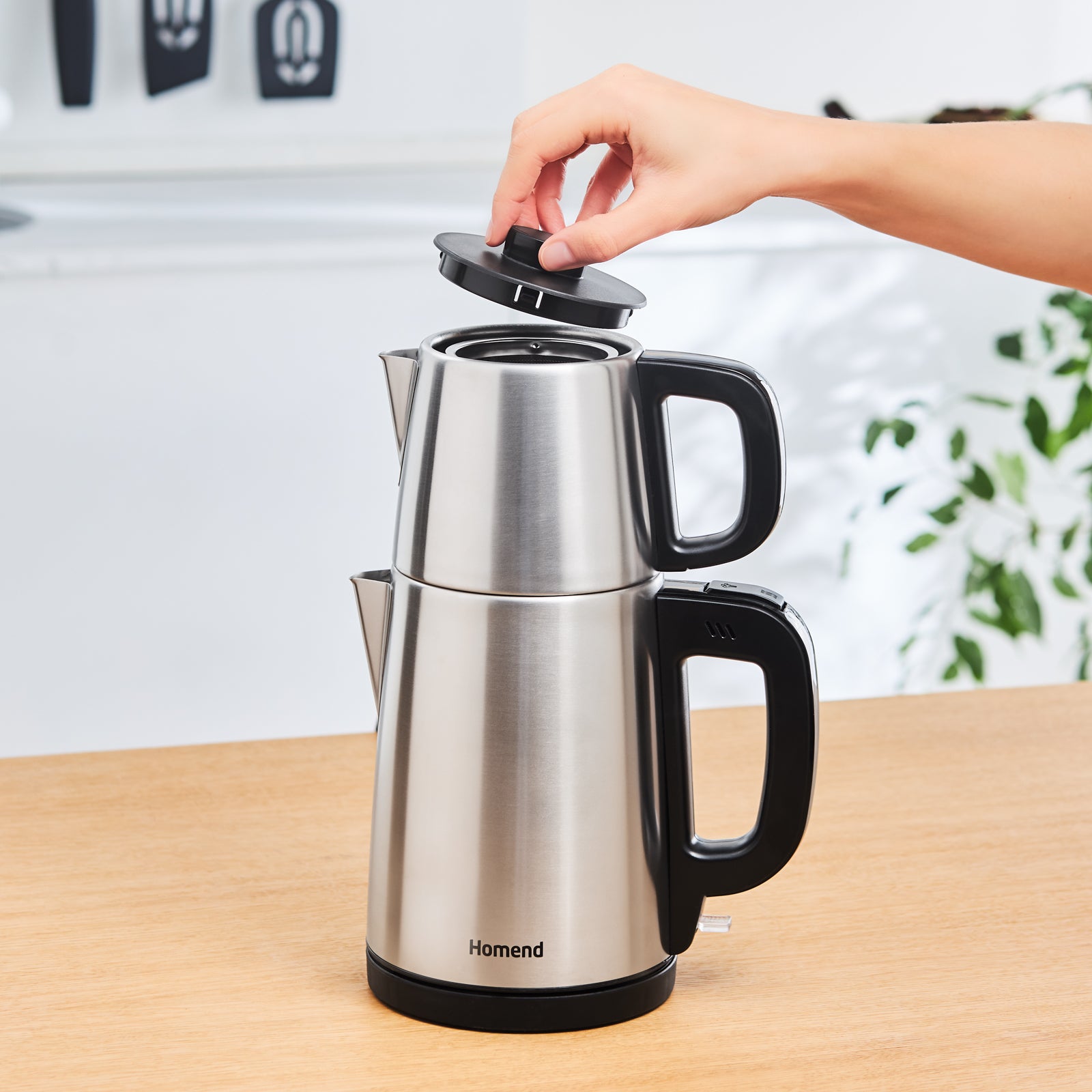 Homend RoyalTea 1728UK Kettle and Teapot Tea Maker