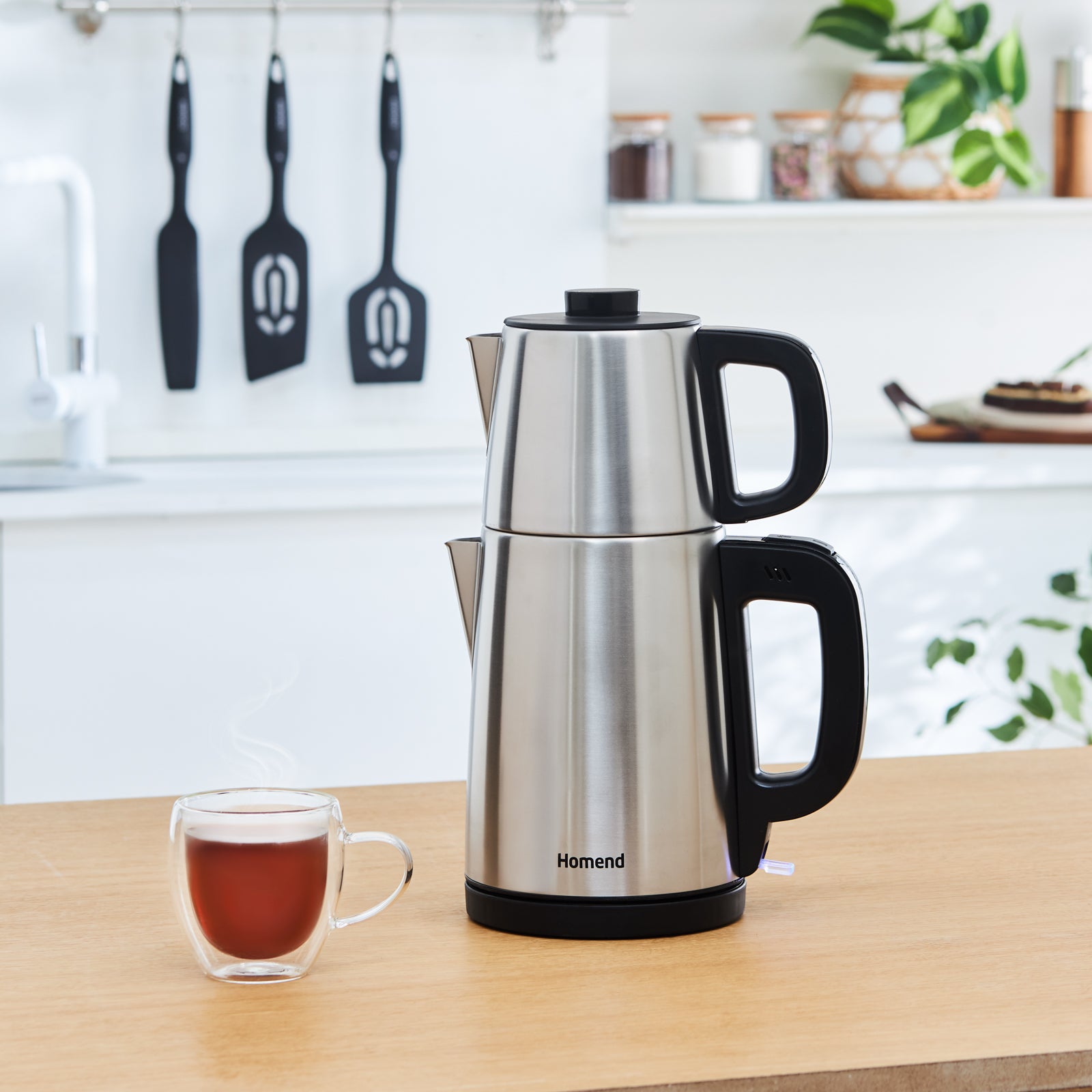 Homend RoyalTea 1728UK Kettle and Teapot Tea Maker