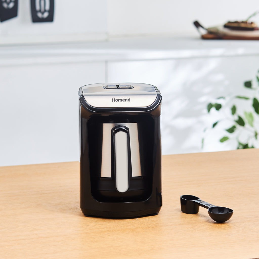 Homend Pottoman 1884UK Talking Coffee, Hot Chocolate Maker and Milk Frother