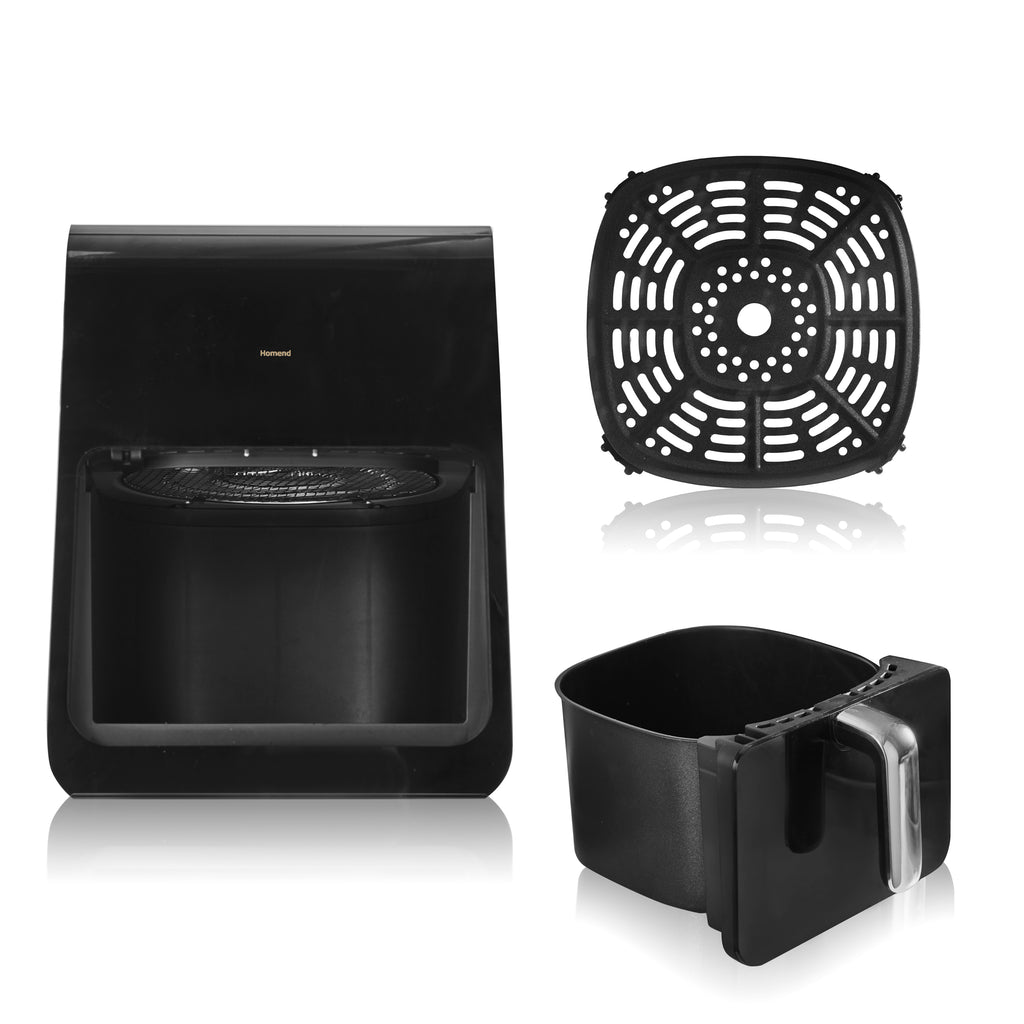 Homend Airfryday 2507UK with Steam Function 12 Different Programmes Touch Screen 6L Air Fryer