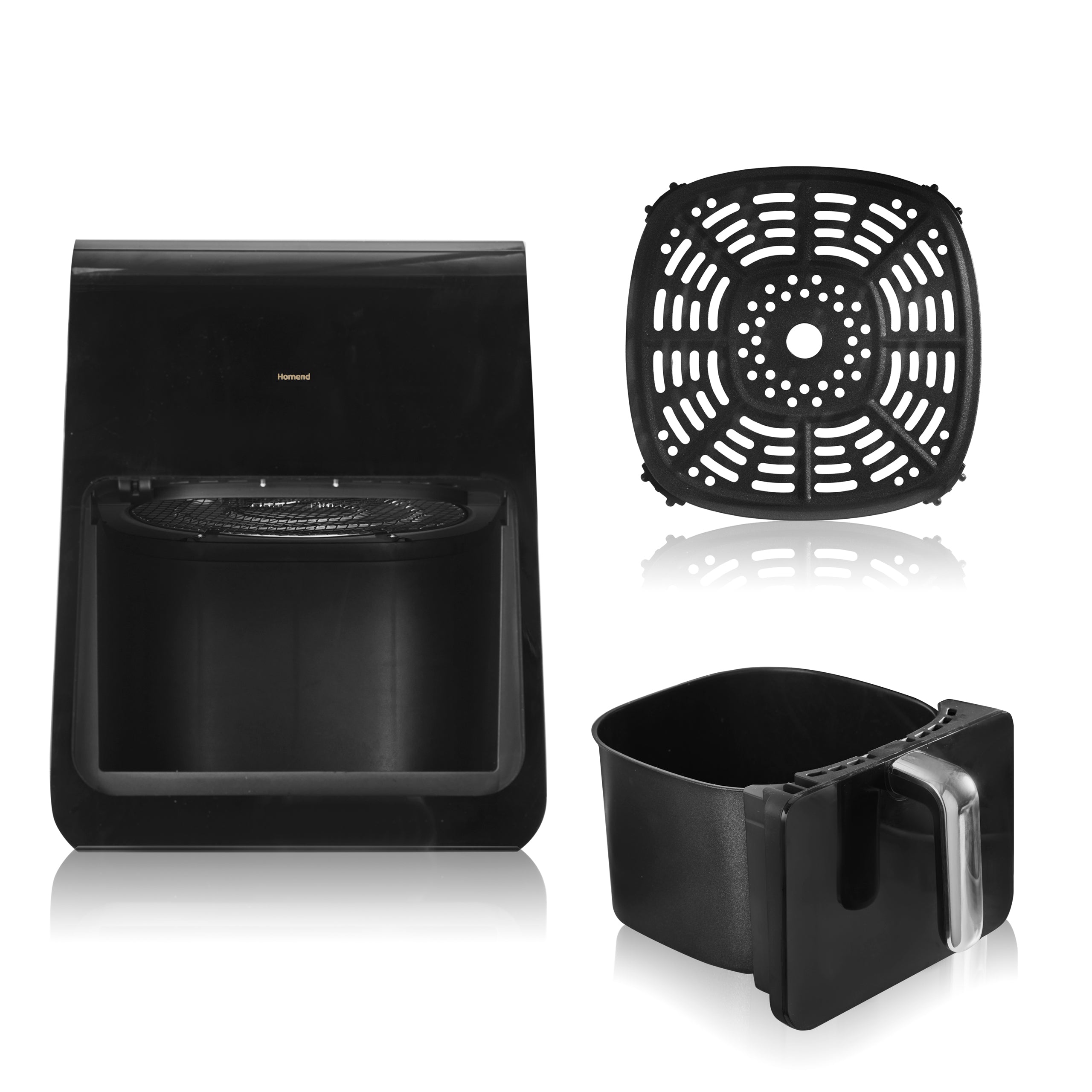 Homend Airfryday 2507UK with Steam Function 12 Different Programmes Touch Screen 6L Air Fryer