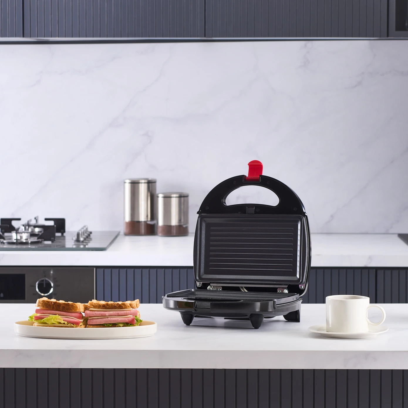 Homend Toastbuster 1325UK 2-in-1 Panini Press & Waffle Maker