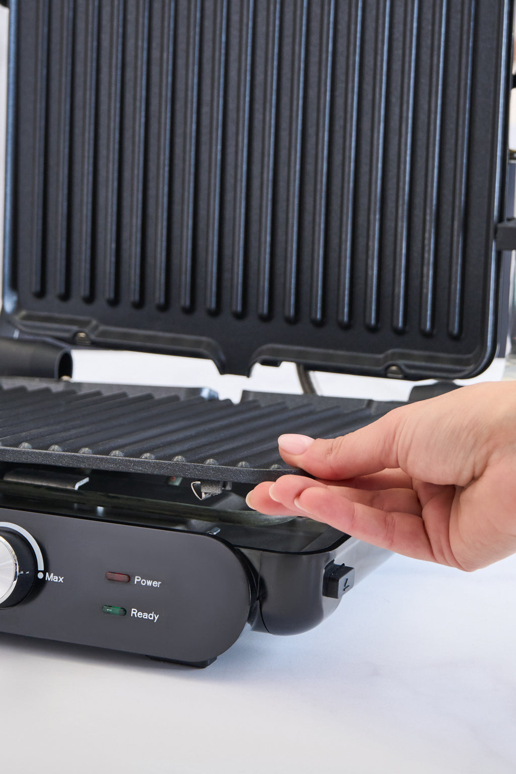 Homend Grilliant 1366UK 2-in-1 Electric Grill & Sandwich Maker 2000 W Compact Contact Grill | 180° Open BBQ Surface