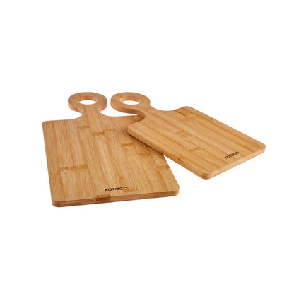 Dara 2 Piece Bamboo Chopping Board, Wood