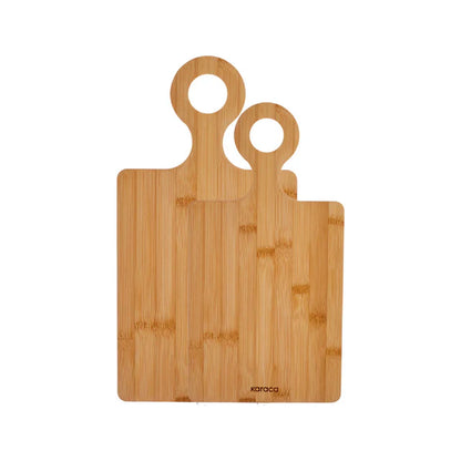 Dara 2 Piece Bamboo Chopping Board, Wood