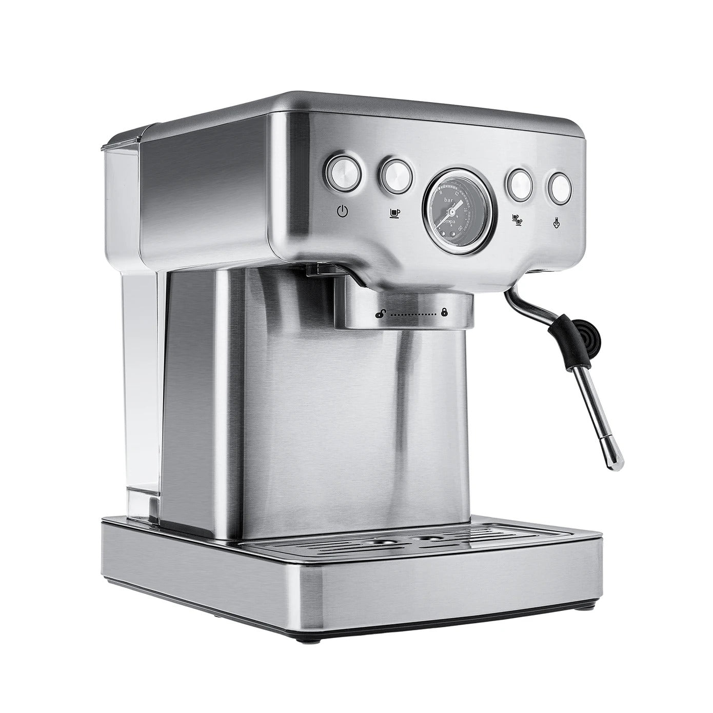 Karaca Coffee Art Espresso Coffee Machine, 1.8L, 1350W, Inox