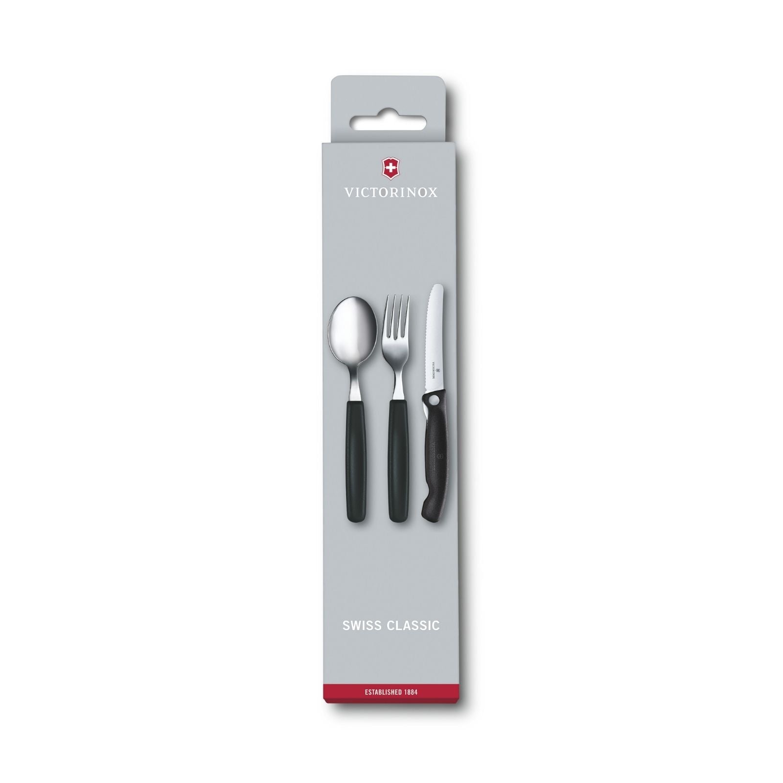Swiss Classic Paring Knife, Fork and Spoon Set