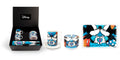 Set 2 Stackable Espresso Cups/sugar Bowl/placemat Blue LSL
